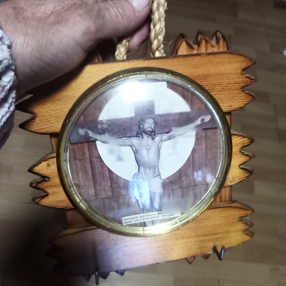 RELIGIOUS KEY HANGER WALL PLAQUE